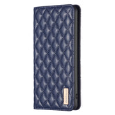 Diamond Lattice Magnetic Leather Flip Phone Case, For iPhone 14 Pro Max, For iPhone 14 Pro, For iPhone 14 Plus, For iPhone 14